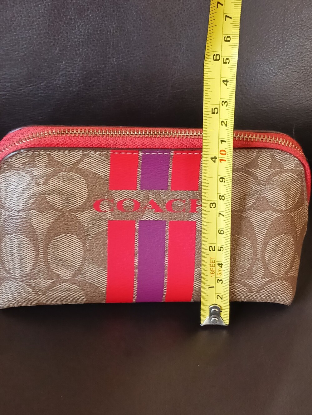 Coach Varsity Cosmetic Case - Picture 11 of 13